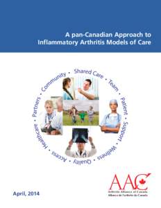 A pan-Canadian Approach to Inflammatory Arthritis Models of Care April, 2014  AAC