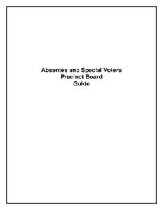 Provisional ballot / Government / Ballot / Election Day / Accountability / Postal voting / United States Senate election in Minnesota / Elections / Politics / Absentee ballot