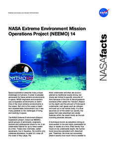 NASA Extreme Environment Mission Operations Project (NEEMO) 14 V possible   t­shirt colors 