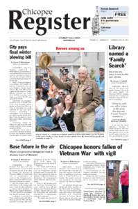 Register Chicopee Local news. Local stories. Local advertisers.  City pays