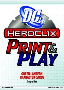 HeroClix / Sinestro / Kilowog / Hal Jordan / Guy Gardner / Parallax / John Stewart / Boodikka / Tomar-Re / DC Comics / Green Lantern / Comics