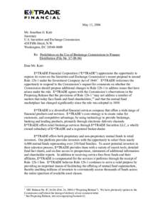 May 11, 2004 Mr. Jonathan G. Katz Secretary U.S. Securities and Exchange Commission 450 Fifth Street, N.W. Washington, DC[removed]