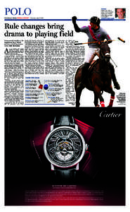 POLO  Online Read our who’s who of the English high­goal season,
