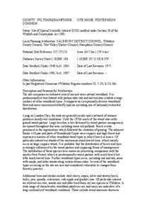 Coppicing / Ancient woodland / Land management / Geography of England / Decoy Pit /  Pools and Woods / Grass Wood /  Wharfedale / Forestry / Systems ecology / Dryopteris