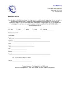 Microsoft Word - Sail Baltimore Membership Form