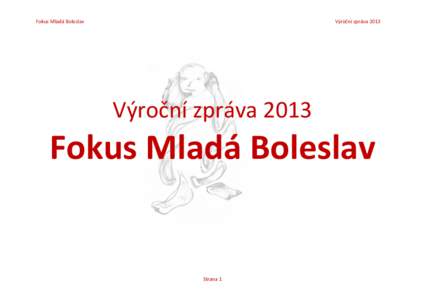 Fokus Mladá Boleslav  Výroční zpráva 2013 Výroční zpráva 2013