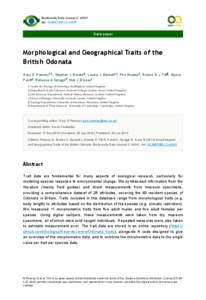 Biodiversity Data Journal 2: e1041 doi: [removed]BDJ.2.e1041