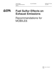 Environment / Liquid fuels / United States emission standards / Vehicle emissions control / Air pollution / Gasoline / Greenhouse gas / Clean Air Act / Chemistry / Emission standards / Air pollution in the United States / Petroleum products