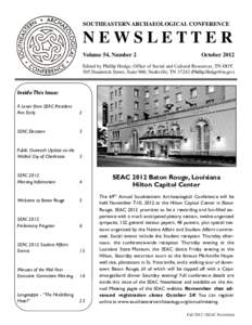 SEAC Newsletter Fall 2012 FINAL 100112_0115.pub