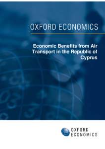 Economic Benefits from Air Transport in the Republic of Cyprus Cyprus country report
