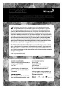 Wiradjuri / Lionel Fogarty / Melissa Lucashenko / Indigenous Australian art / Kim Scott / Australian literature / Indigenous peoples of Australia / Anita Heiss