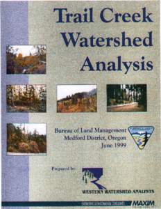 Trail Creek Watershed Analysis