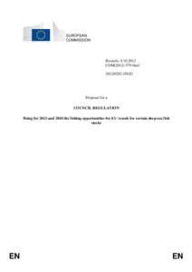 EUROPEAN COMMISSION Brussels, [removed]COM[removed]final[removed]NLE)