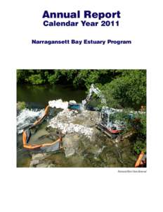 Annual Report Calendar Year 2011 Narragansett Bay Estuary Program  Pawtuxet River Dam Removal