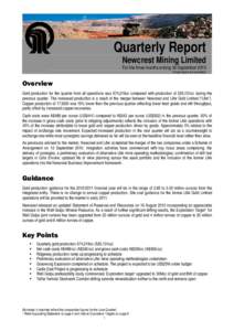 Microsoft Word - DRAFT September 2010 Quarterly Report V8 - 20 Oct 2010.doc