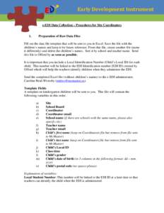 Microsoft Word - Procedures for Coordinators NS e-EDI[removed]