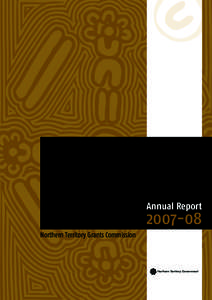 ?????  Annual Report[removed]Northern Territory Grants Commission
