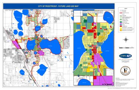 CITY OF FROSTPROOF - FUTURE LAND USE MAP VERBENA DR POINSETTIA DR  MINEOLA DR