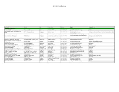 [removed]Fuel Bank List  Fuel Bank FAIRFIELD REGION Bethel Fuel Fund