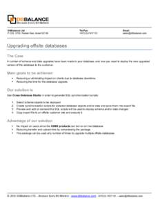 Computing / Relational database management systems / Database management systems / SQL / Database schema / Schema object / Database / Data management / Data modeling / Data