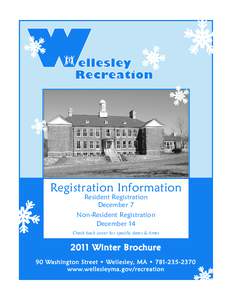 Registration Information Resident Registration December 7 Non-Resident Registration December 14