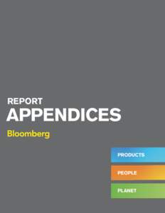 REPORT  APPENDICES PRODUCTS  PEOPLE