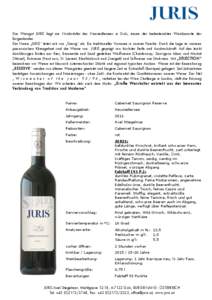 Das Weingut JURIS liegt am Nordostufer des Neusiedlersees in Gols, einem der bedeutendsten Weinbauorte des Burgenlandes. Der Name „JURIS“ leitet sich von „Georg“ ab. Ein traditioneller Vorname in unserer Familie.