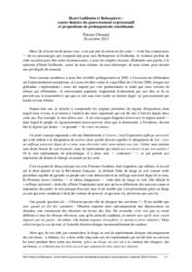 Henri Guillemin et Robespierre : contre-histoire du gouvernement représentatif et propositions de prolongements constituants