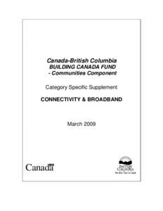 National Telecommunications and Information Administration / Project management / Internet access / Infrastructure / Environmental impact assessment / Architecture / Prediction / National broadband plans from around the world / Construction / Broadband / Environment