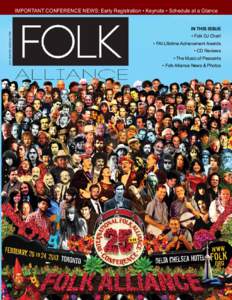 North American Folk Music and Dance Alliance / Old-time music / The Folk Project / Caffè Lena / Ellis Paul / Lansdowne Folk Club / American folk music / Music / Folk music