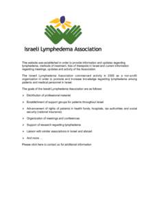 Lymphedema / Primary lymphedema / Swelling / Lymphangiosarcoma / Edema / Lymph / Secondary lymphedema / Radiation therapy / Medicine / Lymphatic system / Medical signs