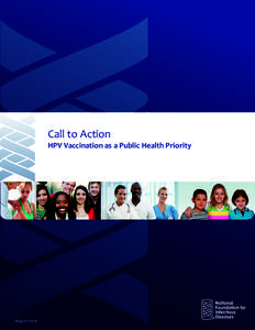 Call to Action  HPV Vaccination as a Public Health Priority August 2014