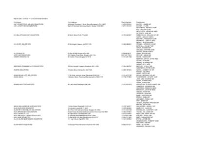 Law in the United Kingdom / Occupations / Solicitor