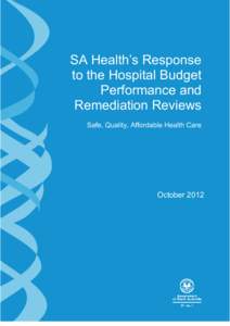 SA Health Report Template - Blue - Helix Position A