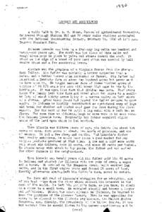 4POL .TD AGRI cLLTUPE A radio talk by. D[removed]Stine, 3ureau of Agricultural Economics, del ivered through Station 7RC arid 32 other radio stations 	sociated with the National BrOadca.sting. Company, February 12, 1930 a