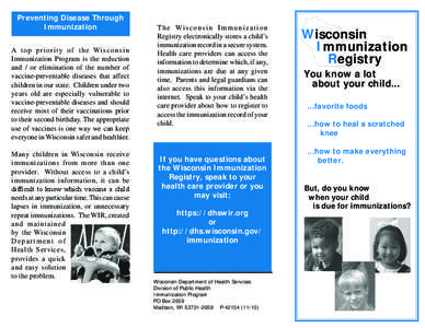 Wisconsin Immunization Registry (WIR)