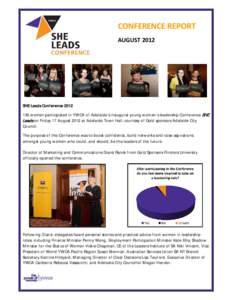 Microsoft Word - She LeadsConference - Report for Sponsors and Stakeholders (Aug 12)_LC.docx