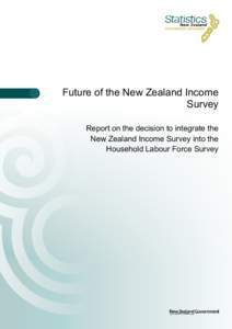 Personal life / Income distribution / Household income / Statistics New Zealand / Basic income guarantee / Retirement / Personal income in the United States / Income in the United Kingdom / Income in the United States / Socioeconomics / Employment compensation