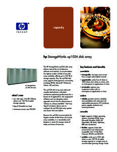 capacity  hp StorageWorks xp1024 disk array hp StorageWorks