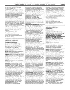 Federal Register / Vol. 76, No[removed]Tuesday, September 13, [removed]Notices by electronic mail to FR_NOTICE_ [removed]. ACCESSIBILITY: LSC complies with the American’s with Disabilities Act and Section 504 of t