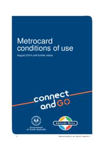 Metrocard Conditions of Use V8