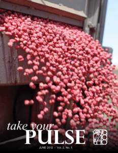take your  Pulse JUNE[removed]Vol. 2, No. 1  Table of