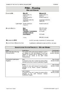 Qualification system summary structure