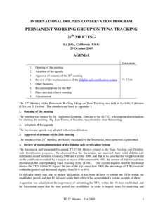 Tuna / Secretariat of Agriculture /  Livestock /  Rural Development /  Fisheries and Food / Fish / National Marine Fisheries Service / National Oceanic and Atmospheric Administration