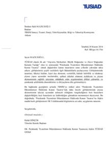 !  İbrahim Halil MAZICIOĞLU Başkan TBMM Sanayi, Ticaret, Enerji, Tabii Kaynaklar, Bilgi ve Teknoloji Komisyonu Ankara