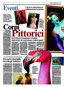 38  Domenica 13 Luglio 2008 Corriere della Sera Eventi