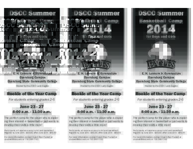 DSCC Summer  DSCC Summer DSCC Summer