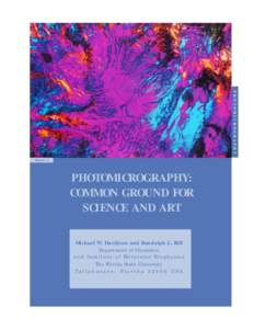 P H O T O M I C R O G R A P H Y  Figure 1 PHOTOMICROGRAPHY: COMMON GROUND FOR