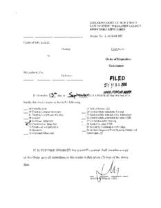 SUPERIOR COURT OF NEW JERSEY LAW DIVISION, MIDDLESEX COUNTY MASS TORT LITIGATION Docket Nu: L·:J410-08 MT Estate of John Luttrell,