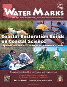 Bodies of water / Aquatic ecology / Water / Physical geography / Natural environment / Coastal Wetlands Planning /  Protection and Restoration Act / Wetlands / Mississippi River Delta / Swamp / Aquatic ecosystem / Wetlands of Louisiana / Coastal erosion in Louisiana